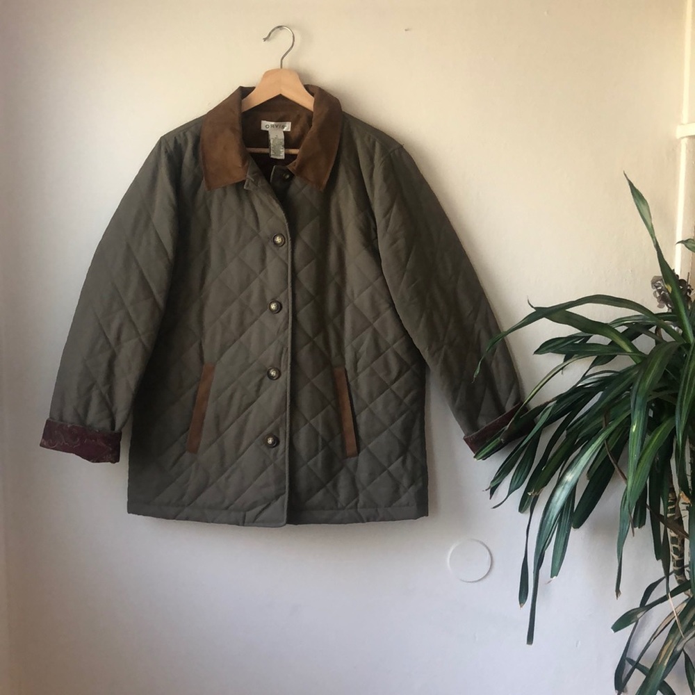 Vintage Lined Quilted Orvis Jacket